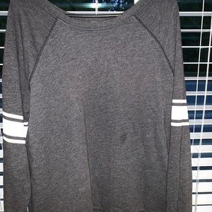 Grey oversized sweater